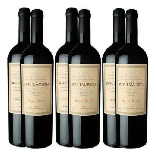 Caixa C/ 6 Vinho Argentino Dv Catena Malbec Malbec 750ml